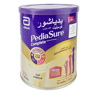 Pediasure Complete And Balance Nutrition Vanilla Flavour Formula Milk For 1-10 Years Old - 400gm